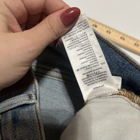 Sz 24 Madewell The Perfect Vintage Straight Jean in Kingsbury Wash - Picture 9 of 11